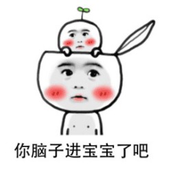 你脑子进宝宝了吧-