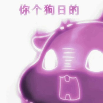 发光可爱表情包-你个狗日的