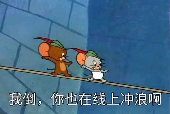 猫和老鼠-你也在线上冲浪啊