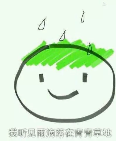 我只听见雨滴落在青青草原-