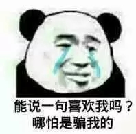 能说一句喜欢我吗？哪怕是骗我的-