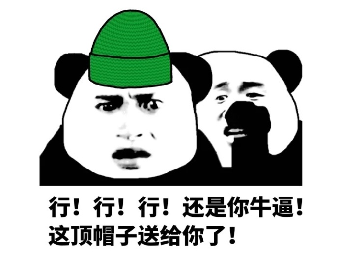 行行行 还是你牛逼 -