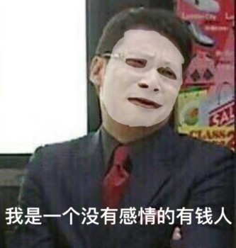 我是一个没有感情的有钱人