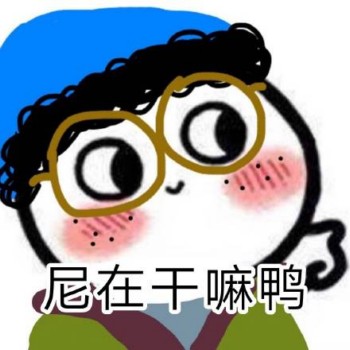 马小兴表情包-你在干嘛鸭-
