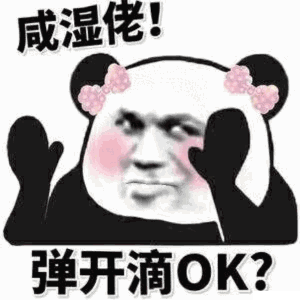 熊猫头魔性动图表情包19-