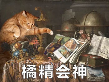 橘猫名画表情包13-