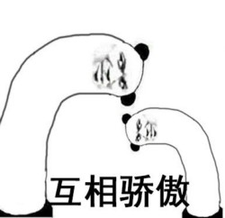 熊猫骄傲表情包6 -