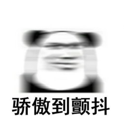 熊猫骄傲表情包7 -