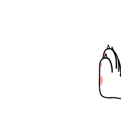 可爱喵手动图表情包-蠢拒-