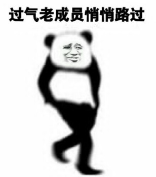 路过表情包-过期老成员悄悄路过