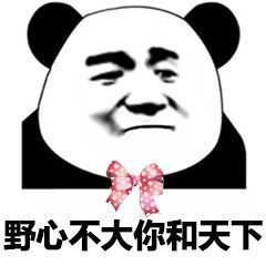 熊猫头撩妹表情包-3-
