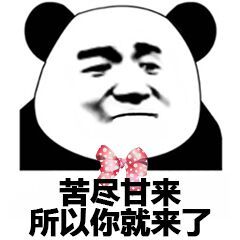 熊猫头撩妹表情包-8-