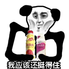 熊猫头：我应该还顶得住-