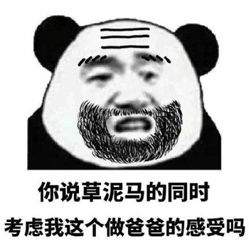 父子反目熊猫头表情包3 -