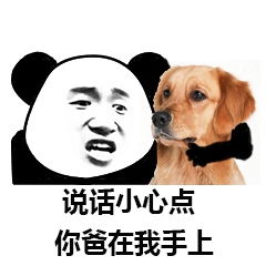 父子反目熊猫头表情包28-