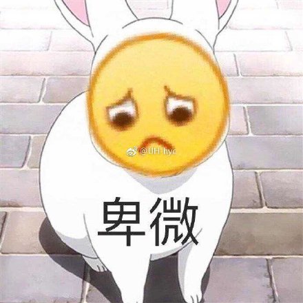 你（我）卑微吗表情包17