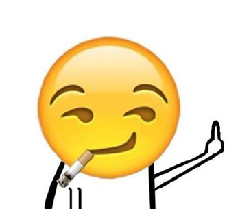 熊猫头竖中指表情包-14-
