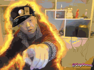 药水哥酷炫jojo版动图-药水哥,gif,动图