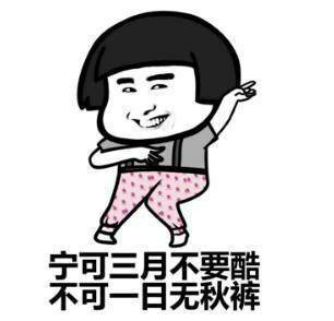 我要穿秋裤表情包-10-