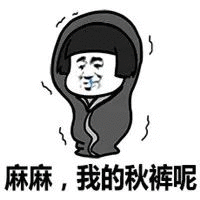 我要穿秋裤表情包-60-