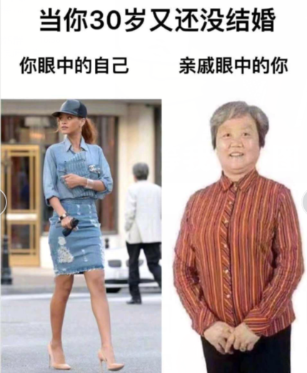 等你30岁 你眼中的自己和亲戚眼中的你-30岁,搞笑