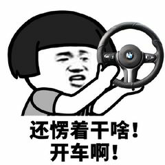 蘑菇头拿着方向盘：还愣着干嘛！开车啊！-蘑菇头,开车,方向盘