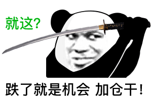 熊猫头拔剑：就这_跌了就是机会_加仓干