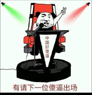 中国好傻逼：有请下一位傻逼出场-熊猫头,傻逼