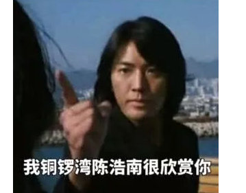古惑仔：我铜锣湾陈浩南很欣赏你-古惑仔,装逼