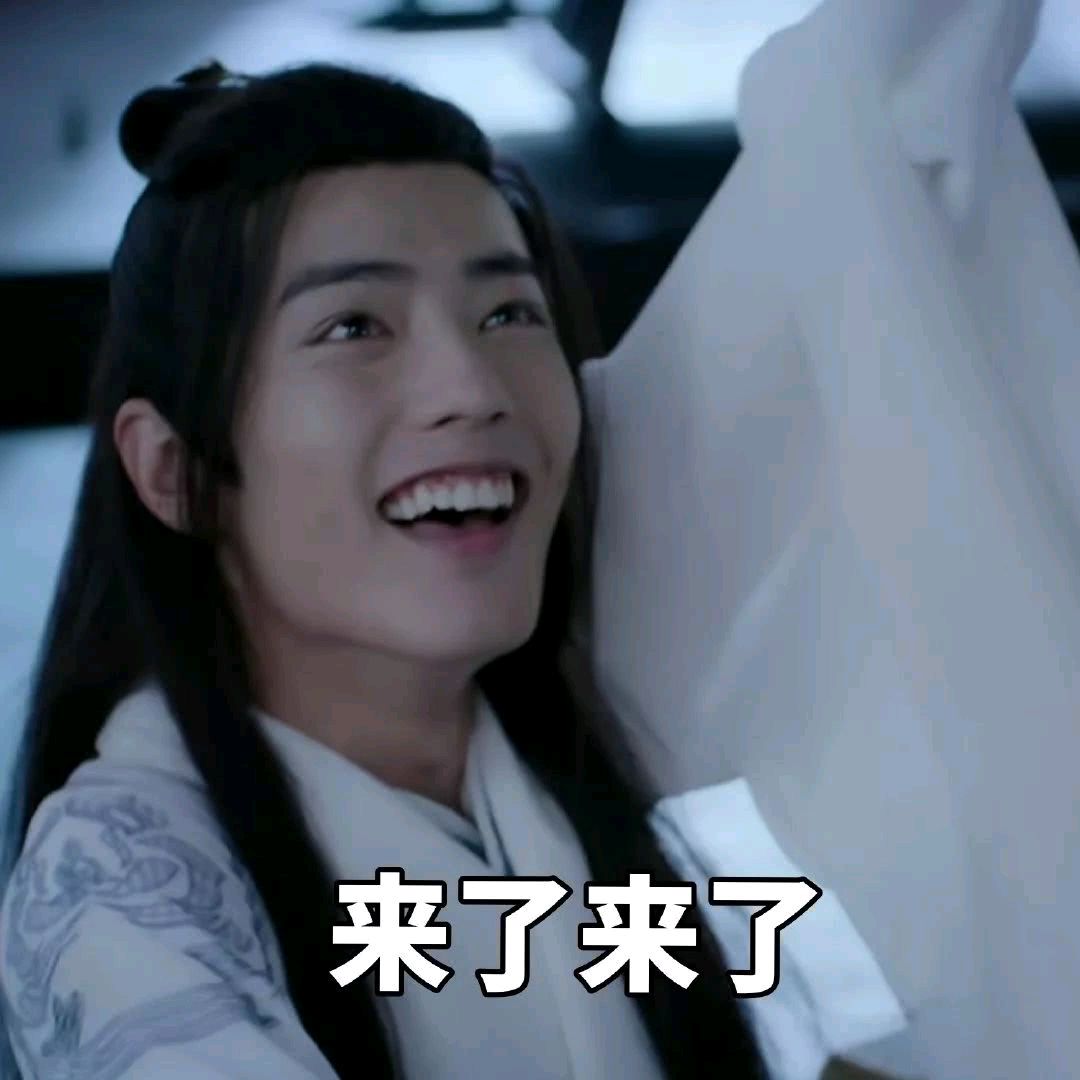 陈情令魔道祖师肖战魏无羡表情包-43-