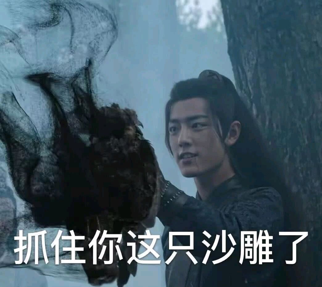 陈情令魔道祖师肖战魏无羡表情包-48-