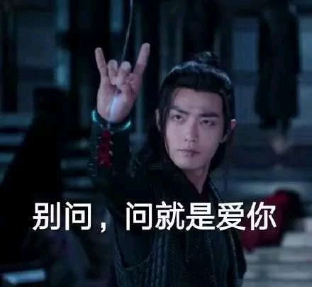 陈情令魔道祖师肖战魏无羡表情包-50-