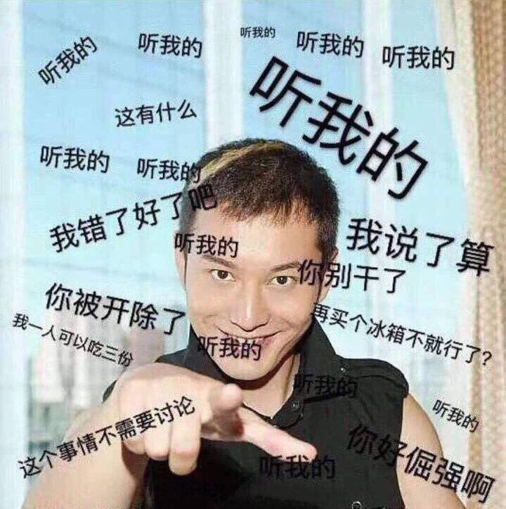 黄晓明明言熊猫头gif表情包-1 -