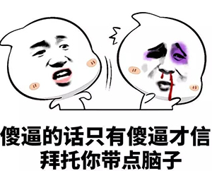 脑子是个好东西熊猫头表情包-12