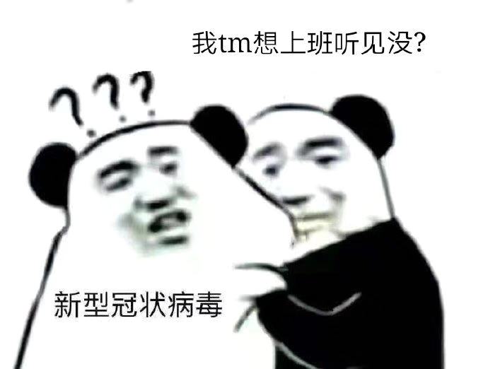 熊猫头质问病毒我要xx-4