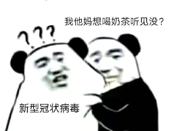 熊猫头质问病毒我要xx-8