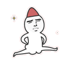 贱公公无节操蛋蛋芭蕾舞-贱公公,gif,动图,玩蛋蛋表情包,猥琐
