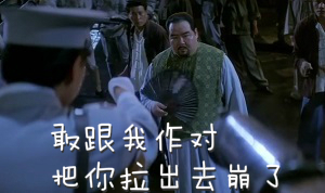 我是某某的独生子_敢跟我作对_把你拉出去崩了