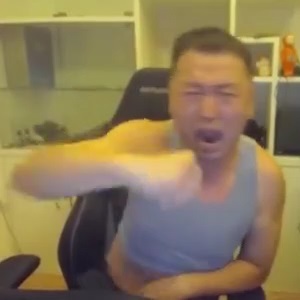 药水哥,打人动图